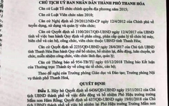 Vì sao 3 hiệu phó ở Thanh Hóa phải xuống làm giáo viên?