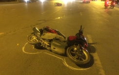 Tông xe liên hoàn ở Hà Nội, 2 người nhập viện