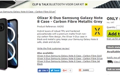 Samsung Galaxy Note 8 được nhận diện thế nào qua ốp lưng?