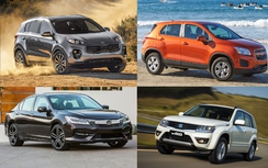 Những mẫu xe ế ẩm nhất Việt Nam tháng 6/2017