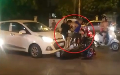 Va chạm giao thông, nữ tài xế bị đánh gây bức xúc