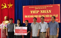 Toyota Việt Nam ủng hộ đồng bào lũ lụt Lai Châu và Hà Giang