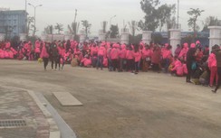 Ninh Bình: Hàng trăm công nhân “đình công” vì không được thưởng Tết