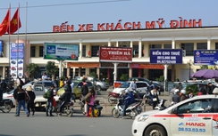 Hà Nội: Ngày đầu nghỉ Tết, bến xe dần thưa khách