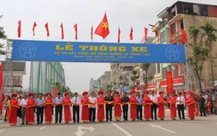 Khánh thành tuyến đường kiểu mẫu đầu tiên của Hà Nội