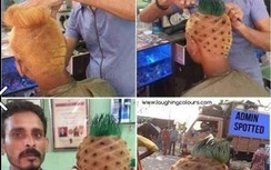 Cư dân mạng "náo loạn" vì chàng trai "Đầu dứa"