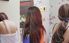 Bắt tại trận 3 chân dài bán dâm trong tiệm hớt tóc