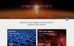 Những từ được tìm kiếm nhiều nhất trên Google năm 2015