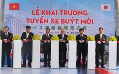 Bình Dương: Khai trương 5 tuyến xe buýt phong cách Nhật Bản