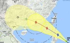 Tin Bão số 2 Nida mới nhất: Bắt đầu càn quét Trung Quốc