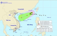 Tin bão số 6 Aere mới nhất: Di chuyển chậm trên Biển Đông