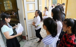 Gần 900.000 thí sinh làm thủ tục dự thi THPT Quốc gia