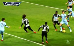 'Tam ca' Man City thi nhau lập siêu phẩm vòng 26