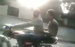 Lao đầu vào tường vì thích biểu diễn "lăng ba vi bộ"