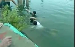 Tìm ví bị rơi, một công nhân đuối nước tử vong