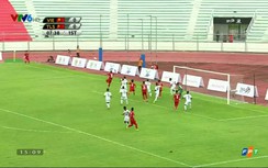 Video Văn Hậu mở tỷ số cho U22 Việt Nam sau 9 phút