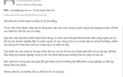 Sở KH&ĐT Đà Nẵng không "ngó lơ" nhà đầu tư