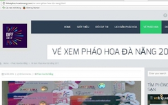 Website Lễ hội pháo hoa quốc tế Đà Nẵng bị giả mạo