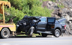 Nguyên nhân vụ TNGT trên đường dẫn hầm Hải Vân, 4 người bị thương