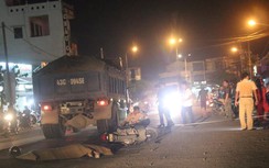 Va chạm xe tải, người phụ nữ đi xe máy tử vong