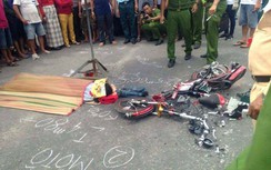 Va chạm xe tải, nữ sinh lớp 8 đi xe đạp điện tử vong