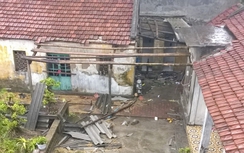 Tin bão số 1: Quất Lâm ngập nặng, xác xơ trong bão