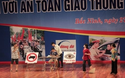 Sôi nổi chung kết Hội thi "Nông dân với An toàn giao thông"