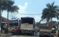 Tuyên Quang: Tai nạn liên hoàn trên QL2