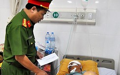 Trung tá CSGT bị thương khi dừng xe chạy quá tốc độ