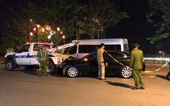 Tài xế say rượu gây tai nạn liên hoàn, một CSGT bị thương