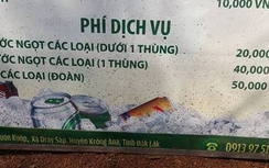 Thu phí rau vào cổng khu du lịch: Người trong cuộc nói gì?