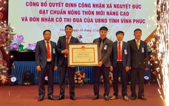 Yên Lạc (Vĩnh Phúc): Xã Nguyệt Đức đạt chuẩn Nông thôn mới nâng cao