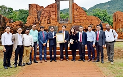 Hoàn thành công tác bảo tồn và trùng tu nhóm tháp A, H & K tại Thánh địa Mỹ Sơn