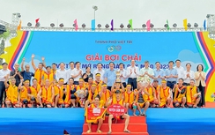Phú Thọ: Mãn nhãn với cuộc đua bơi chải mở rộng năm 2023