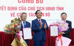 Quảng Trị: Công bố Quyết định của Chủ tịch UBND tỉnh về điều động cán bộ