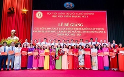 Lễ Bế giảng lớp Cao cấp lý luận chính trị hệ không tập trung K69.B16 Bộ Ngành 2 (khóa học 2022-2024)
