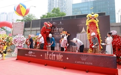 Dự án Capital Elite 18 Phạm Hùng cất nóc vượt tiến độ