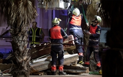 Tây Ban Nha: Sập mái nhà hàng trên đảo Mallorca làm ít nhất 4 người thiệt mạng