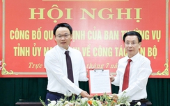 Nam Định: Trao quyết định điều động, bổ nhiệm một số chức vụ lãnh đạo