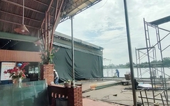 Bình Dương: 2 công trình vi phạm xây dựng dọc sông Sài Gòn ở thành phố Thuận An đã tự tháo dỡ