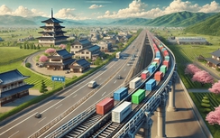 Nhật Bản tính làm siêu băng chuyền dài 500km, thay thế 25.000 tài xế xe tải