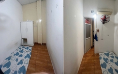 Phòng trọ 3m2 giá 1,8 triệu ở Hà Nội, nhiều người 'ngộp thở' khi nhìn vào