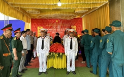 Yên Bái: Đón nhận, truy điệu và an táng 2 hài cốt liệt sỹ hy sinh trong kháng chiến chống Mỹ cứu nước