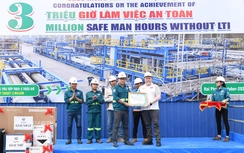 Đội thi công số 2 LILAMA đạt 3 triệu giờ làm việc an toàn tại dự án sản xuất hydrogen xanh