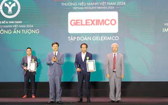 Geleximco được vinh danh Top 10 Thương hiệu mạnh - Tăng trưởng ấn tượng 2024