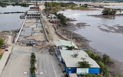 Cầu Phước An đang vượt tiến độ