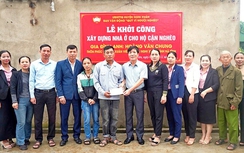 Nghi Xuân (Hà Tĩnh): Khởi công xây nhà ở cho hộ nghèo