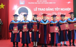 Trường Đại học Xây dựng Miền Tây: Trao bằng tốt nghiệp Thạc sĩ khóa đầu tiên ngành Kỹ thuật xây dựng