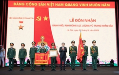 Chủ tịch nước trao danh hiệu Anh hùng Lực lượng vũ trang nhân dân cho Viện Hàng không Vũ trụ Viettel