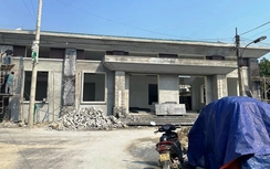 Đông Sơn (Thanh Hóa): Nghi vấn hàng loạt nhà văn hóa thôn bị đánh tráo vật liệu
